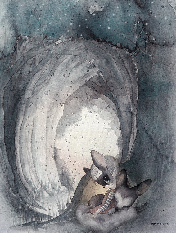 Lámina Secret Tunnel 30x40cm