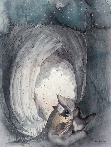 Lámina Secret Tunnel 30x40cm
