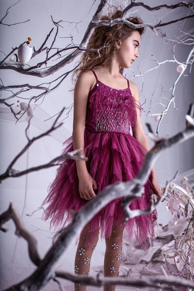 Tutu Du Monde Vestido de tul Queen of the vines - blackberry - Miss Coppelia
