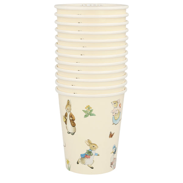 Peter Rabbit & friends - 10 vasos - Miss Coppelia