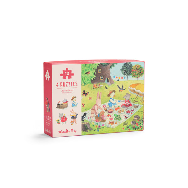 Puzzle  Las cuatro estaciones - La Gran Familia