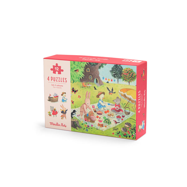 Puzzle  Las cuatro estaciones - La Gran Familia