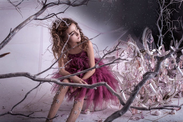 Tutu Du Monde Vestido de tul Queen of the vines - blackberry - Miss Coppelia