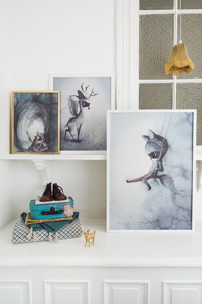 Lámina Mr Charlie 50x70cm - Miss Coppelia