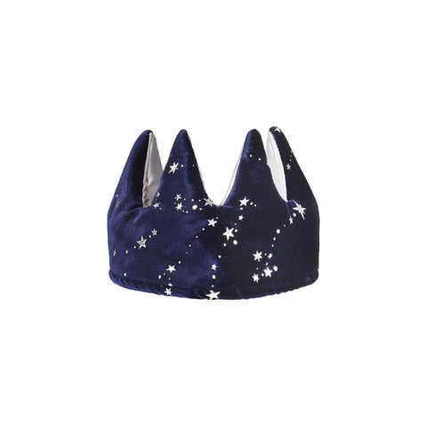 Corona de terciopelo Mystical - Navy