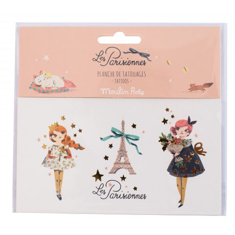 Tatuajes muñecas - Les Parisiennes - Miss Coppelia