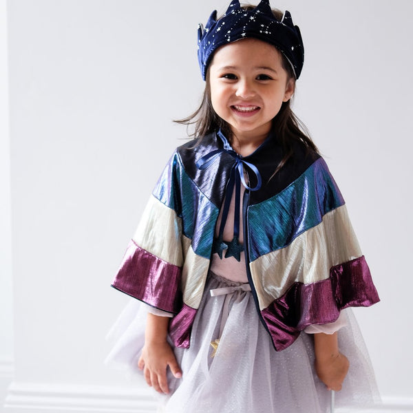 Corona de terciopelo Mystical - Navy