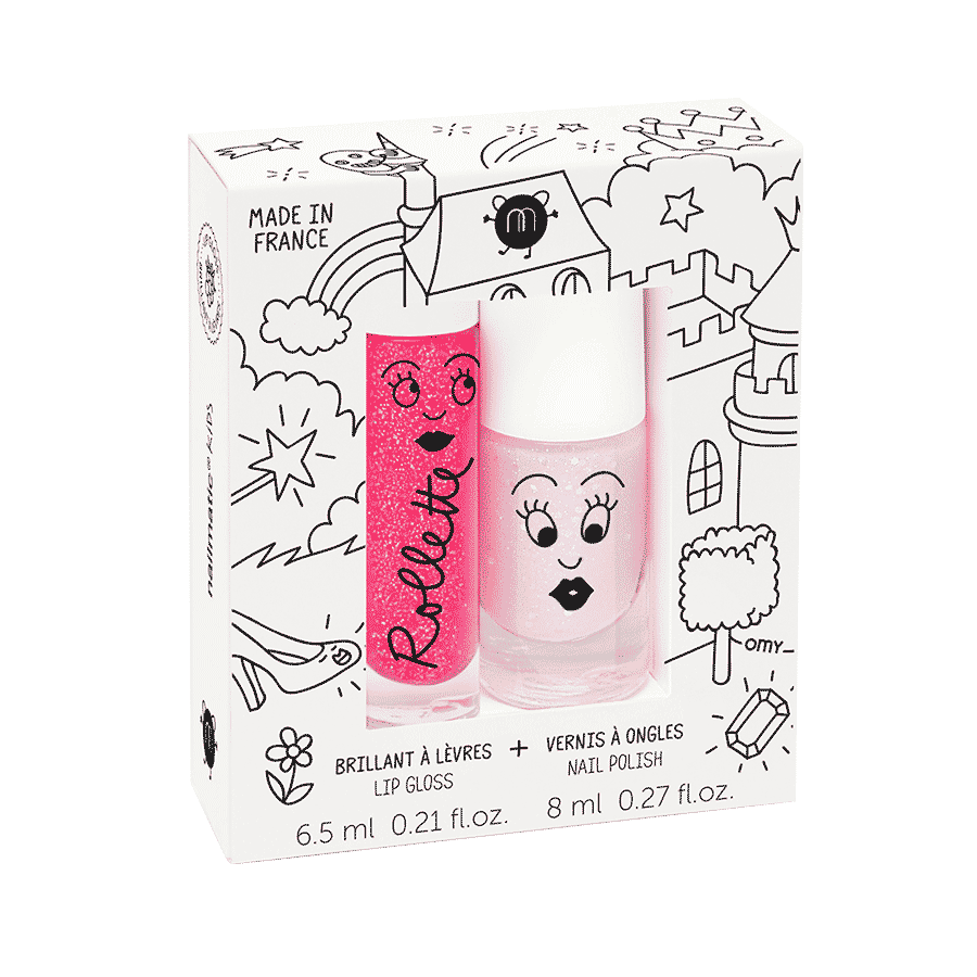 Nailmatic - DUO esmalte y brillo de labios FAIRYTALES