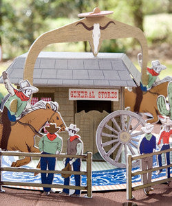 Howdy cowboy cupcake kit - Miss Coppelia