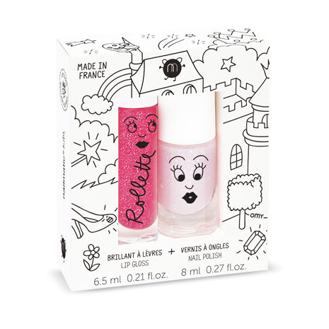 Nailmatic - DUO esmalte y brillo de labios FAIRYTALES - Miss Coppelia