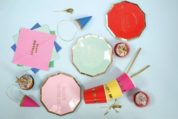 Happy Birthday gorros de fiesta - Miss Coppelia