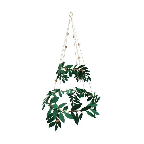 Chandelier festive foliage