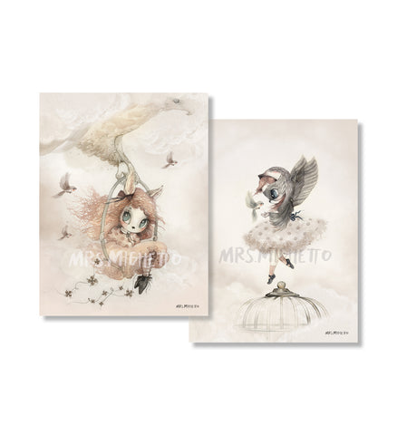 Pack Miss Annie + Miss Sofia 18x24cm - Miss Coppelia