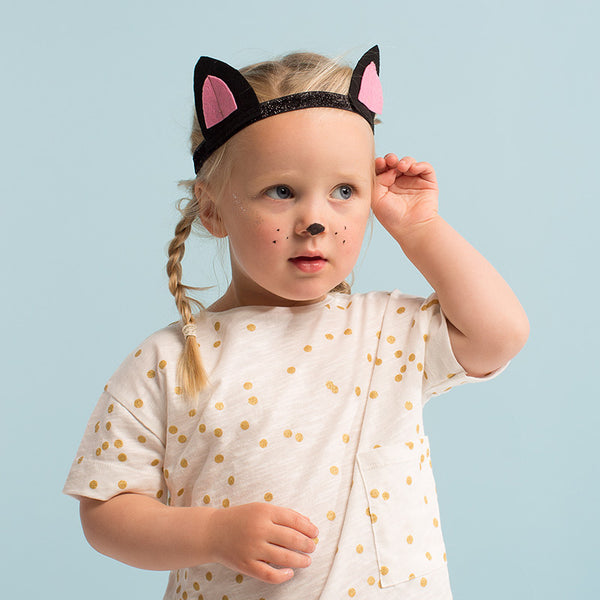 Kit de disfraz - gato negro - Miss Coppelia