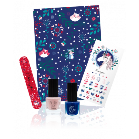 Set uñas bonitas FLAMINGO y OPERA