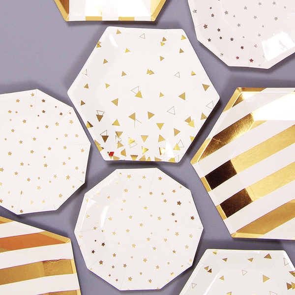 Estrellas oro servilletas S - Miss Coppelia