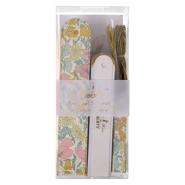 Molinillos decorativos - Liberty poppy & daisy - Miss Coppelia