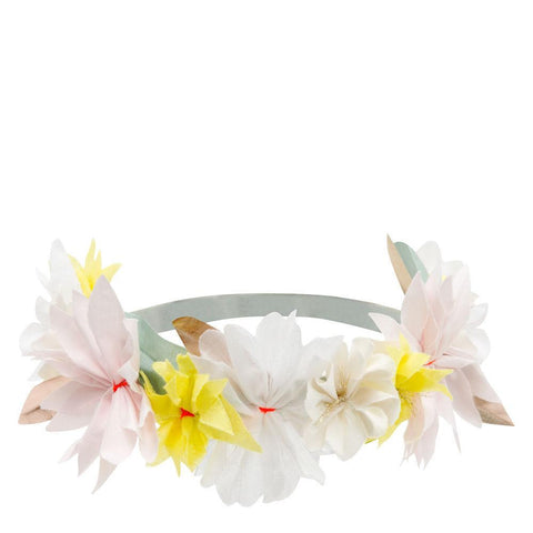 Corona de flores de tela - Miss Coppelia